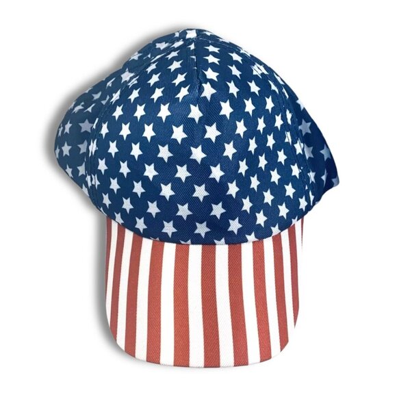 USA America Stars & Stripes Patriotic Baseball Caps Hat 4th of July NEW! OSFM - Picture 3 of 7